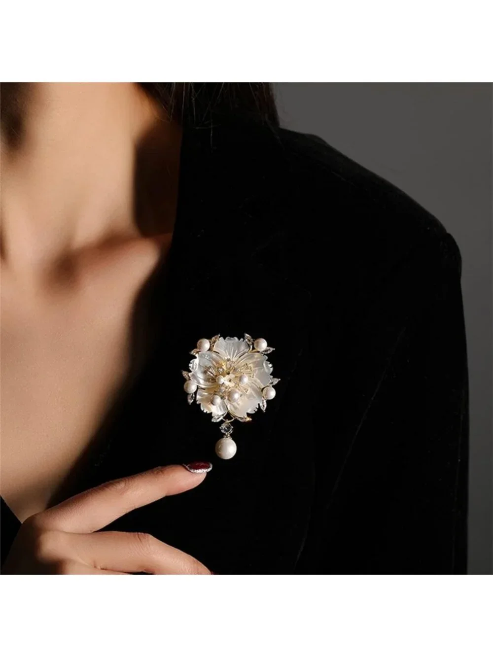 Floral Brooch Pins for Women | Fashion Jewelry, Elegant Flower Accessories
